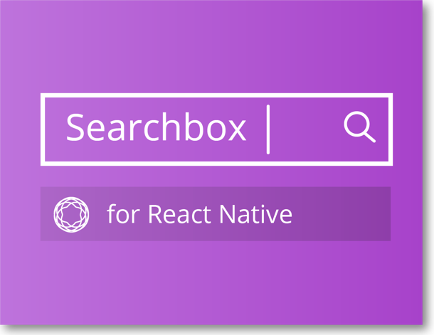React Native Searchbox